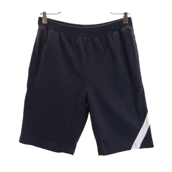 ARMANI アルマーニ ショートパンツ 16A ブラック ロゴ ハーフパンツ