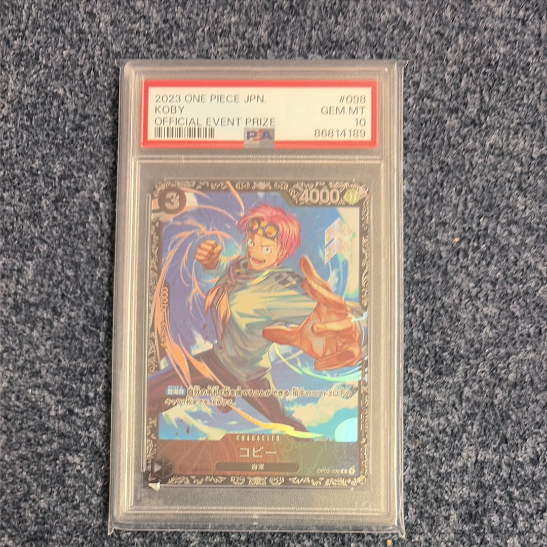 PSA10】コビー R [OP02-098] (フラッグシップバトルベスト8) 1枚の中古