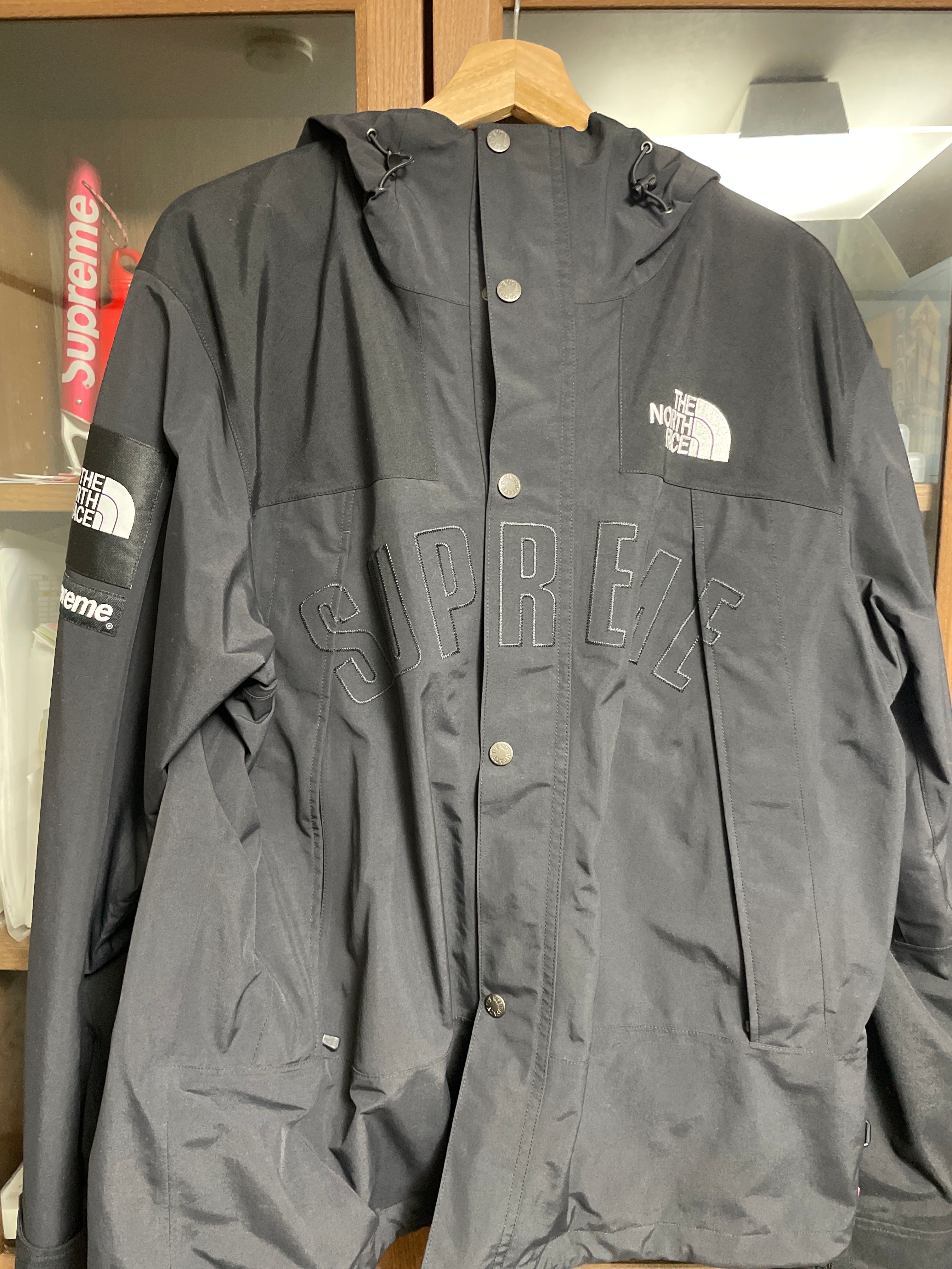 Supreme x The North Face Arc Logo Mountain Parka "Black" NP11901I / NF0A3VMM