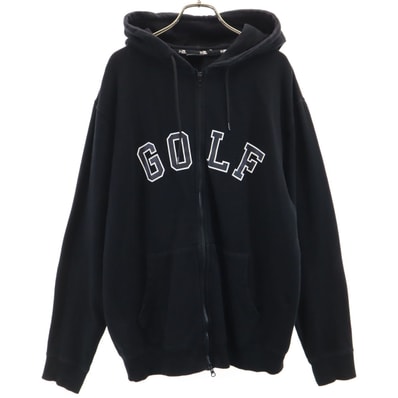 NEW ERA ニューエラ 長袖 スウェット ジップパーカー XL ブラック