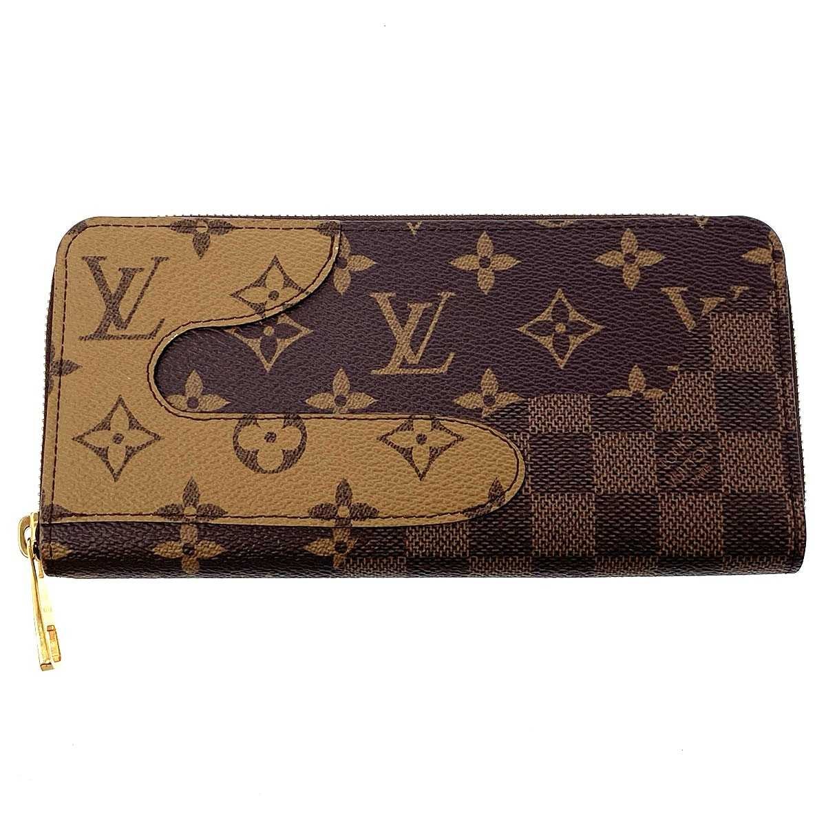 LOUIS VUITTON ルイ・ヴィトン ジッピーウォレット ホリゾンタル 長財布 M26021 モノグラム ブラウン レディース【中古】