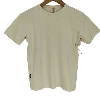 クルーネック リブ半袖デイリーTee【1143662351796】