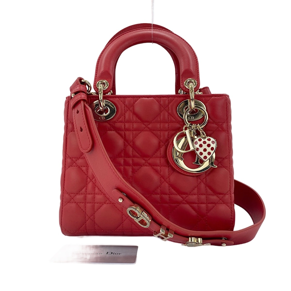 ディオール Dior レディディオール 2WAY ハンドバッグ【中古】