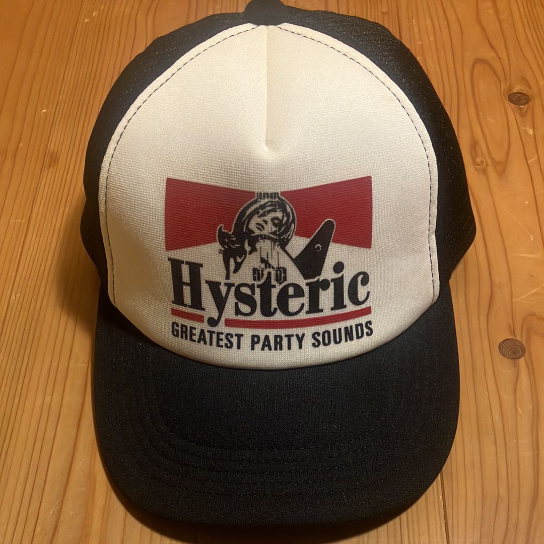 HYSTERIC GLAMOUR Guitar Girl Mesh Cap "Black" 02233QH05