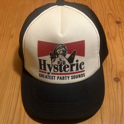 HYSTERIC GLAMOUR Guitar Girl Mesh Cap "Black" 02233QH05