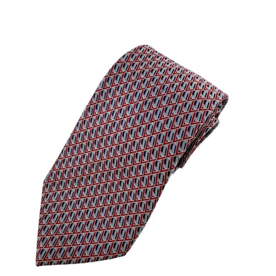 ルイヴィトン LOUIS VUITTON ネクタイ LV 総柄 グレー