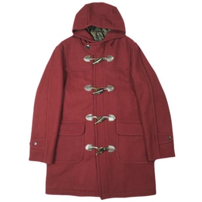 SOPHNET. ソフネット 日本製 WOOL MELTON DUFFLE COAT ウールメルトンダッフルコート SOPH-134064 L Bordeaux 定価82,950円 カモフラージュ 迷彩 アウター g26784