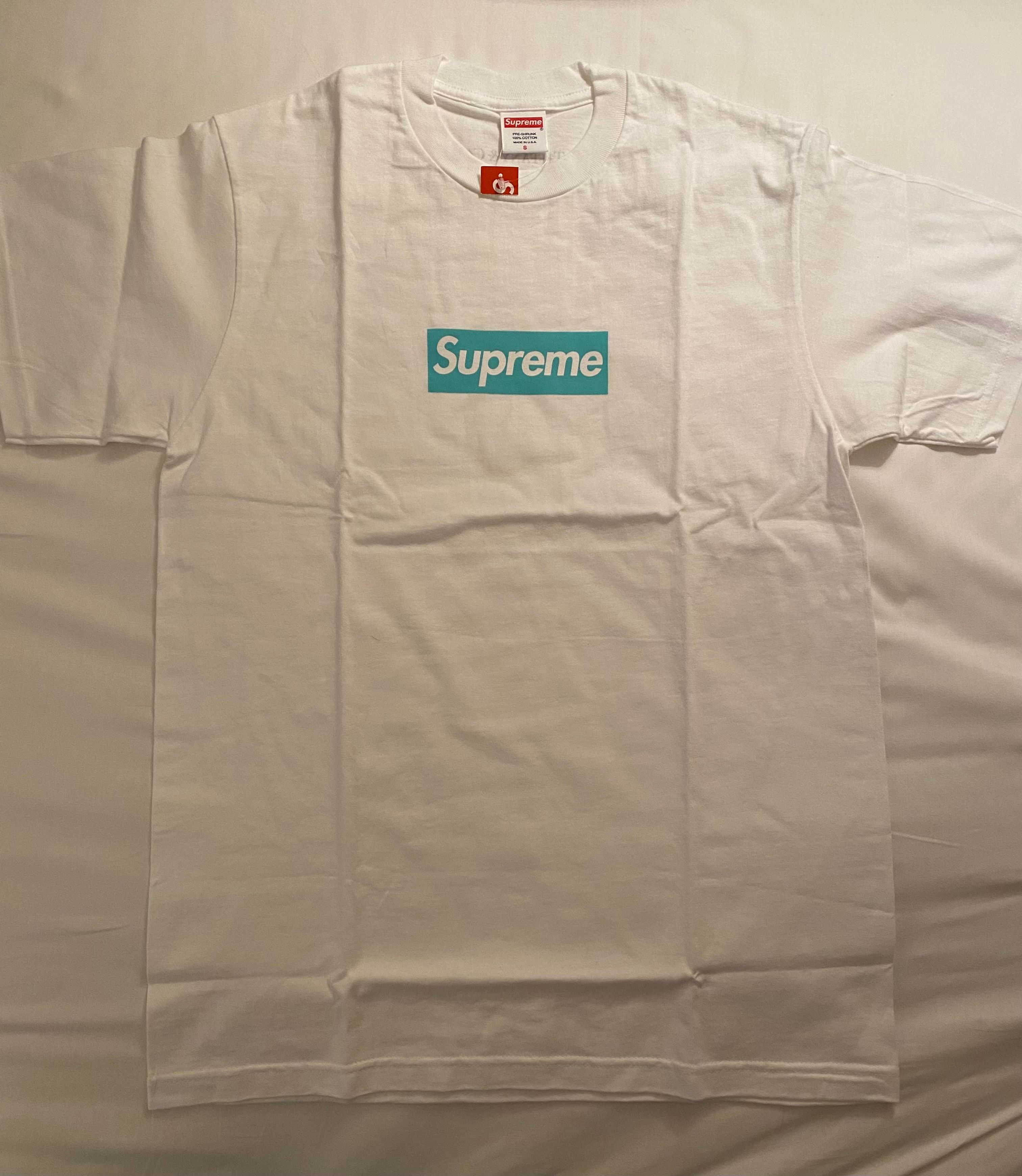 Supreme / Tiffany & Co. Box Logo Tee "White"