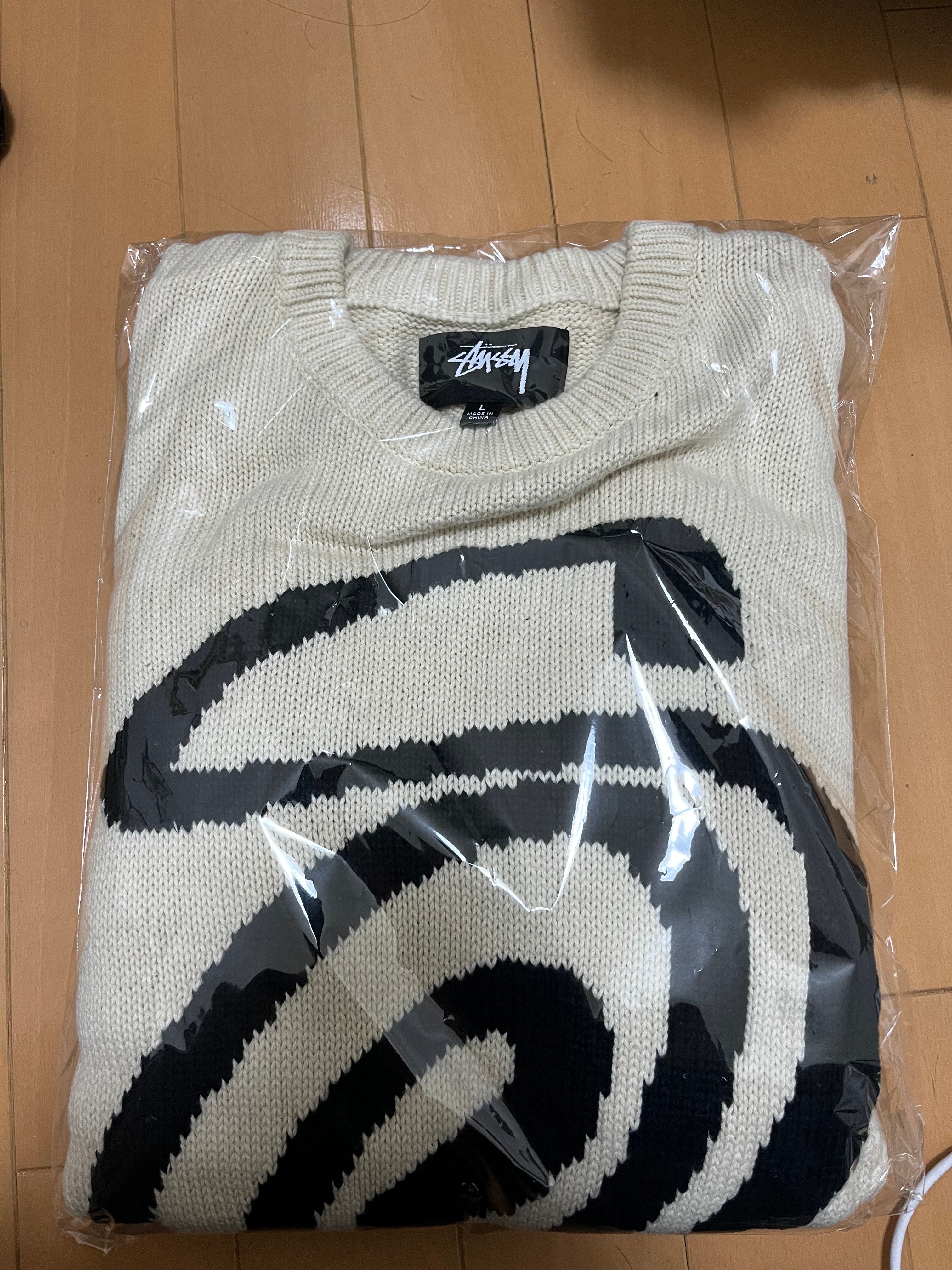 Stussy CURLY S SWEATER "Natural"