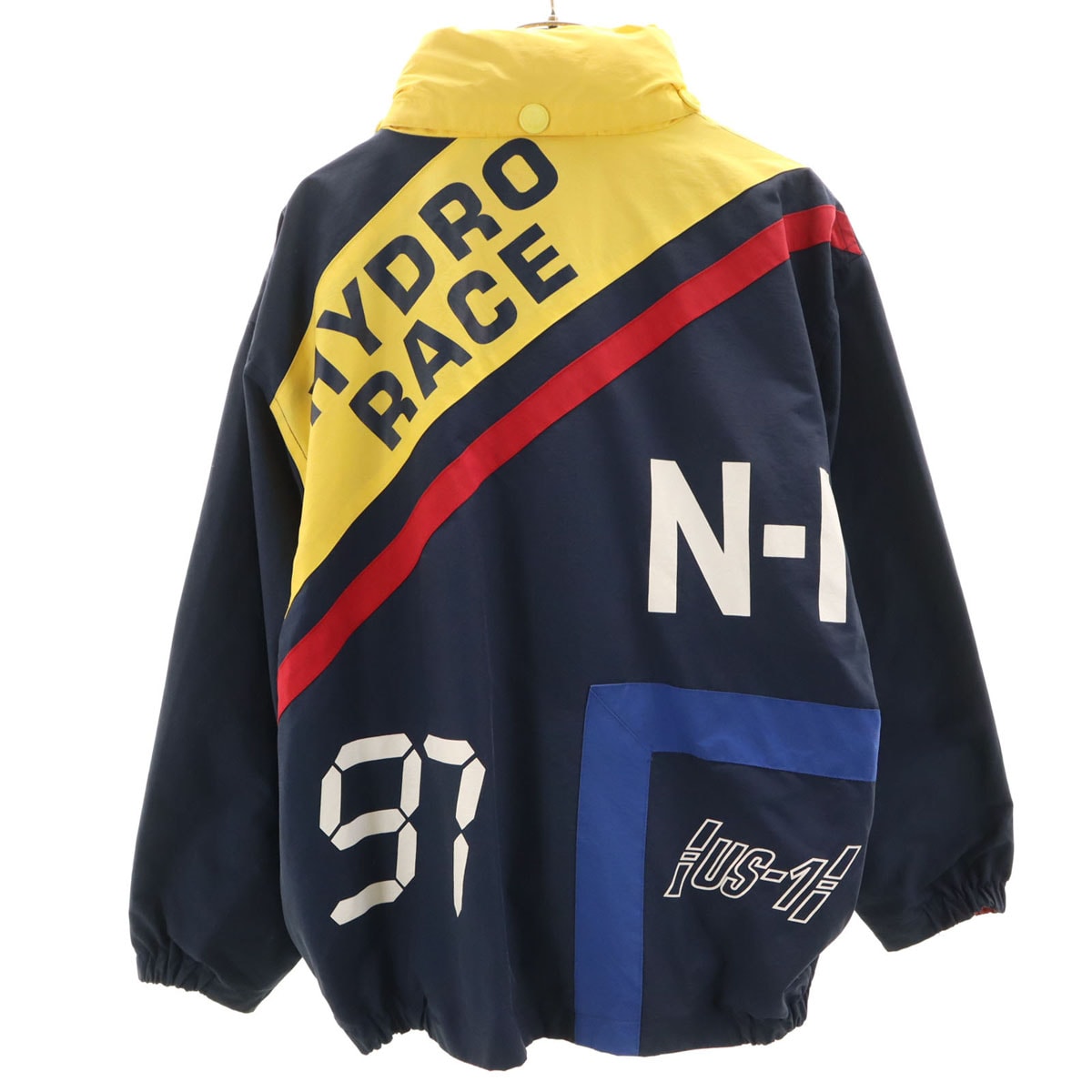 NAUTICA ノーティカ 90s オールド リバーシブル セーリング ジャケット M ネイビー