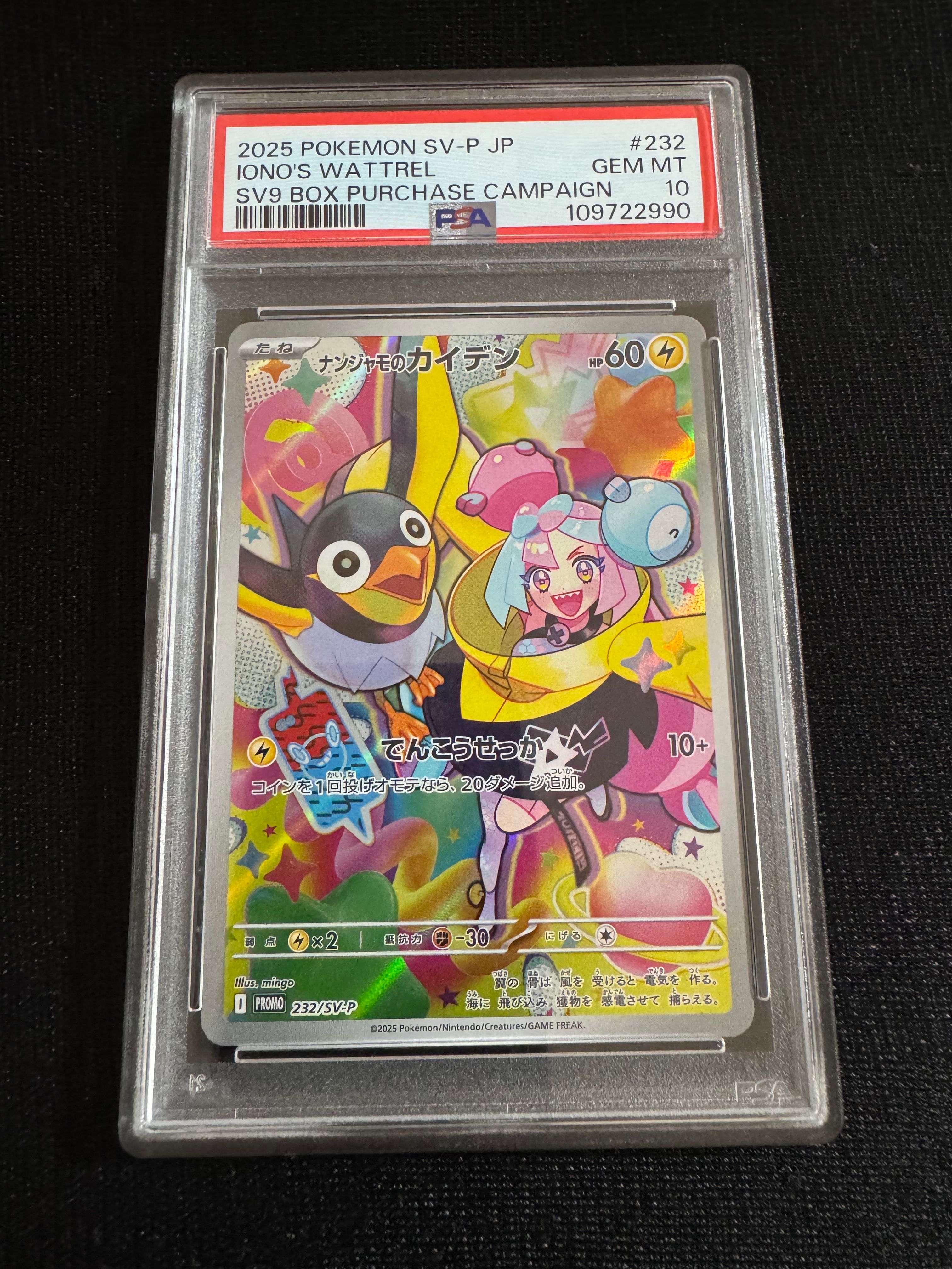 ナンジャモのカイデン P [SV-P 232](プロモーションカード「拡張パック バトルパートナーズ Box購入キャンペーン」)