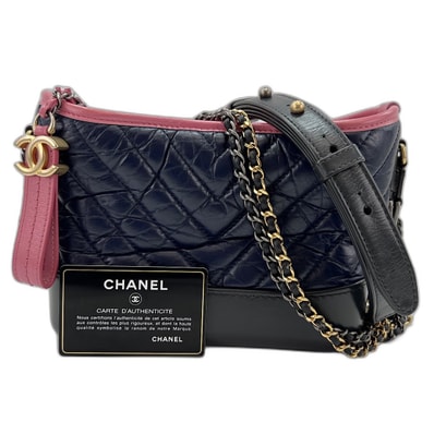 シャネル CHANEL ガブリエル・ドゥ ショルダーバッグ レザー【中古】