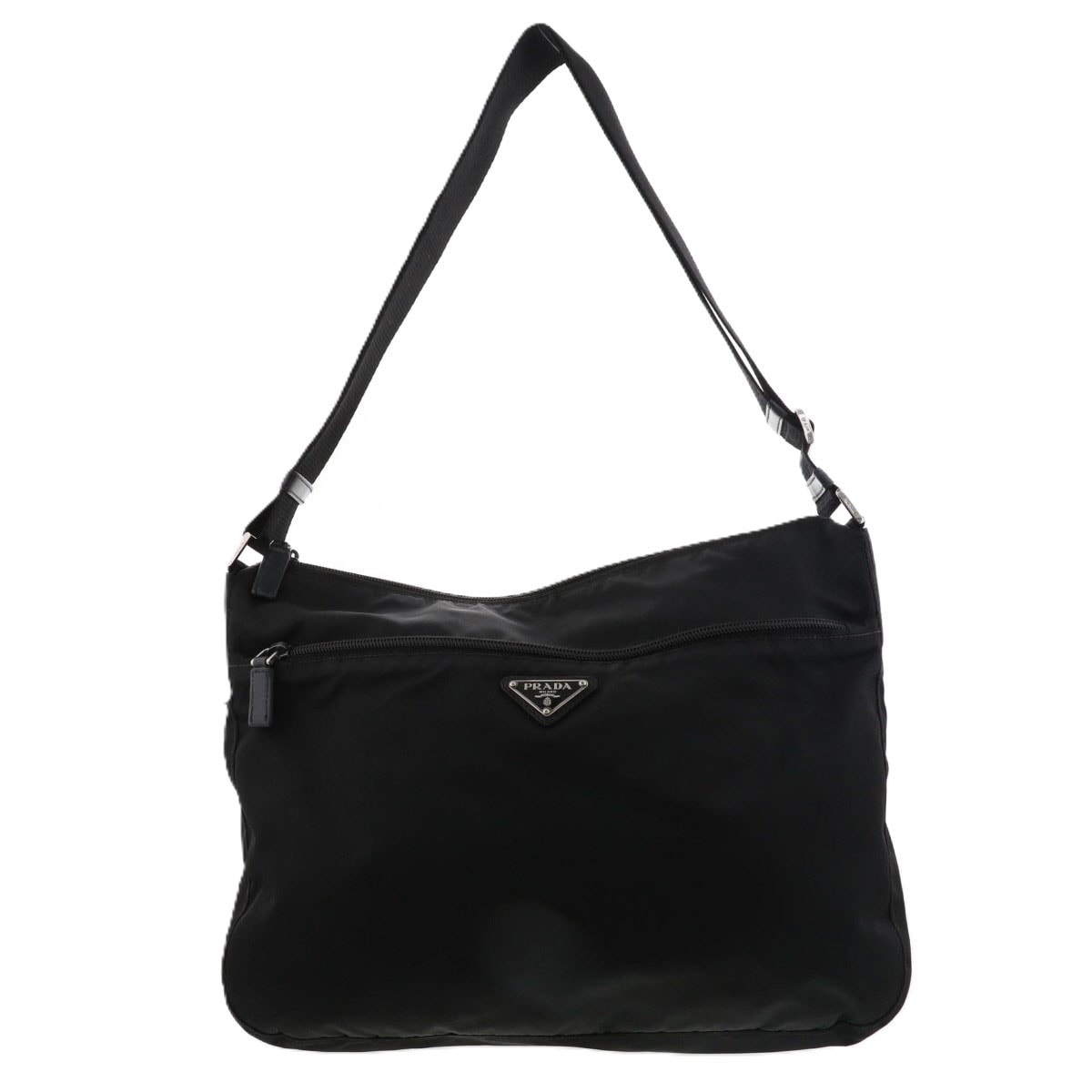 【値下げ】PRADA プラダ テスート ショルダーバッグ BT0421 ナイロン ブラック ユニセックス【中古】