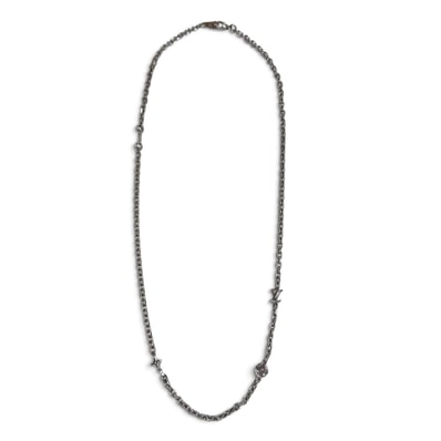 極美品 ルイヴィトン ネックレス チェーン LVユアーズ シルバー M02739