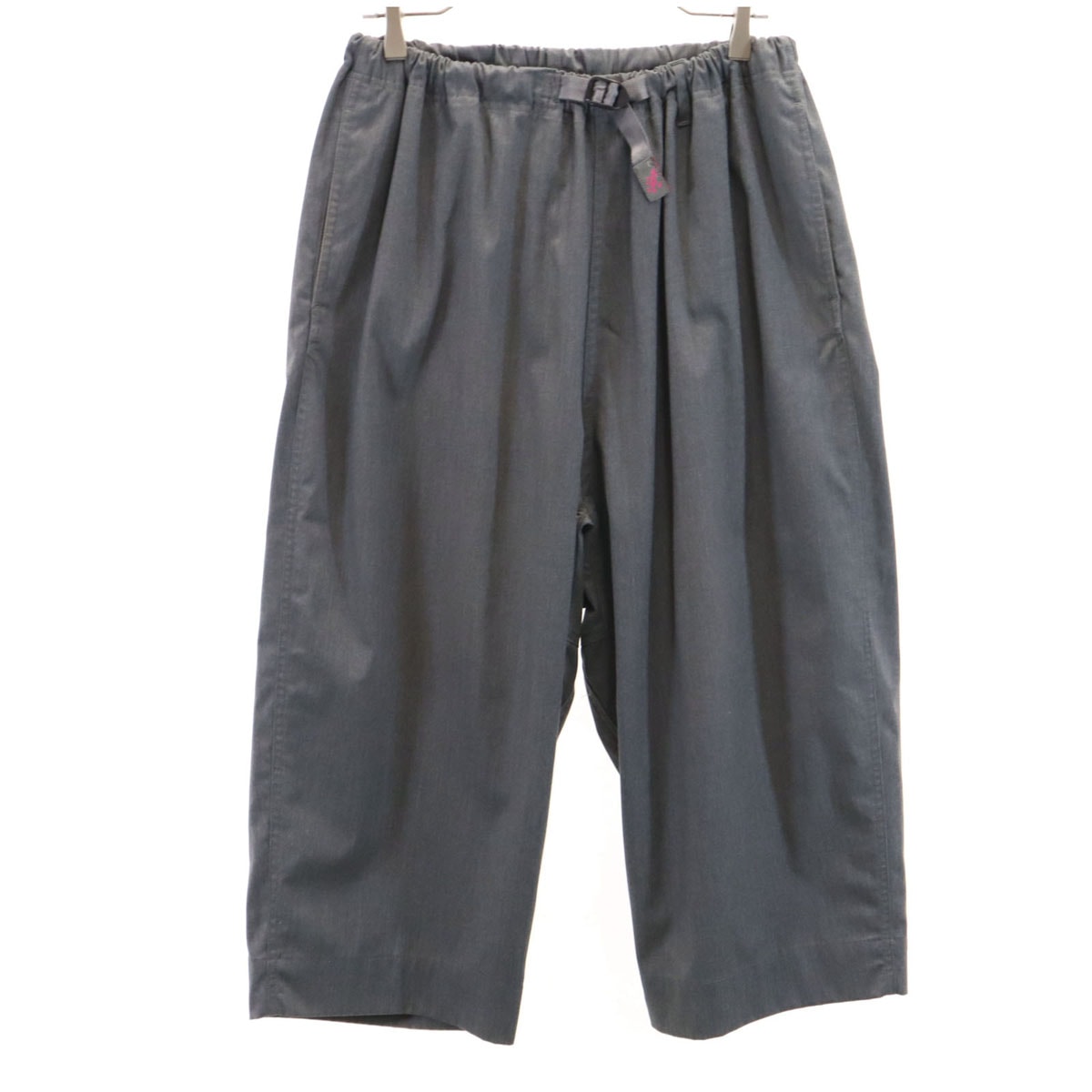 ANCELLM SILK WIDE SLACKS(BLACK) サイズ1 ANCELLM Silk Wide Slacks 
