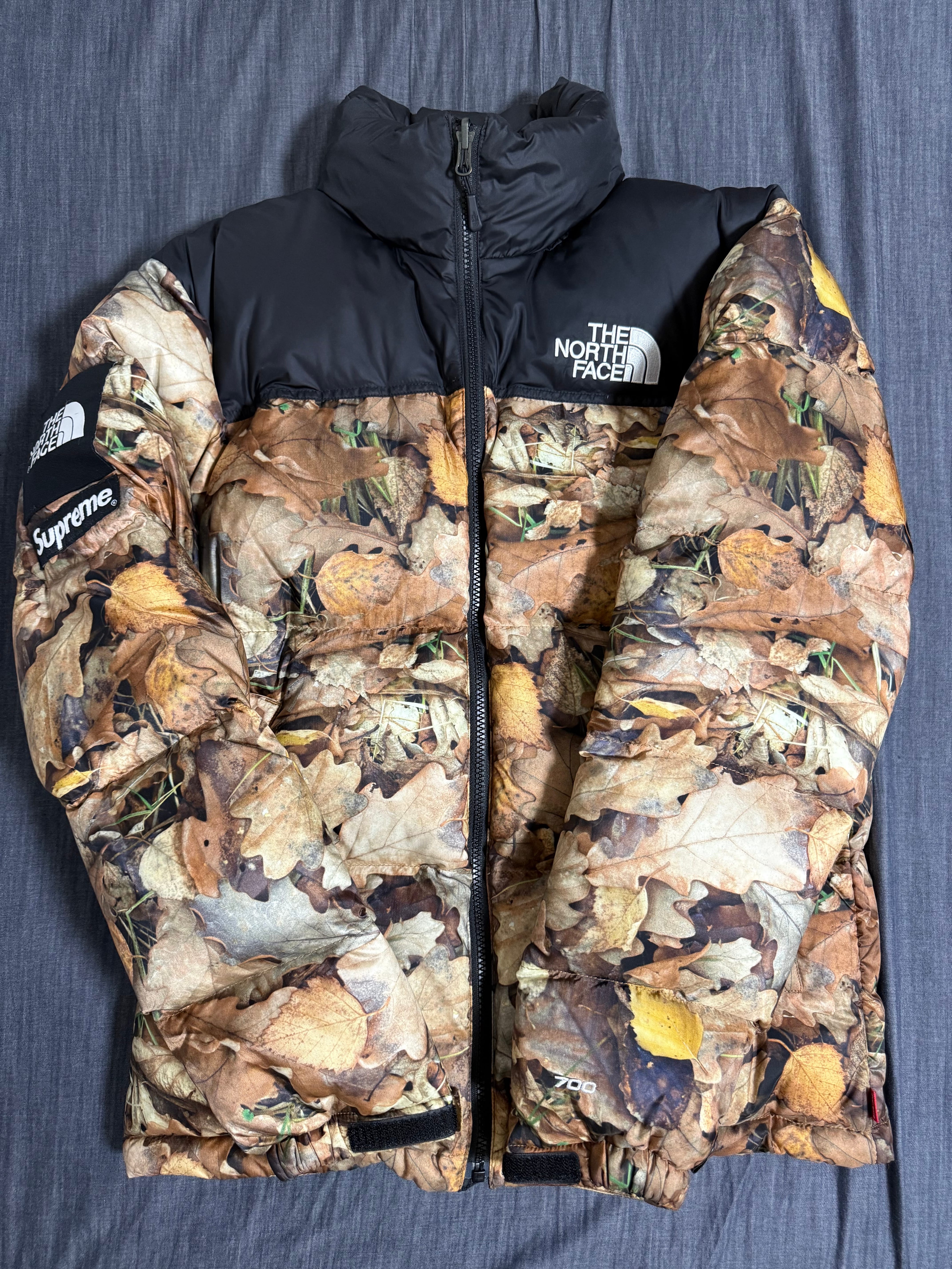 Supreme x The North Face Leaves Nuptse Jacket "Leaves"