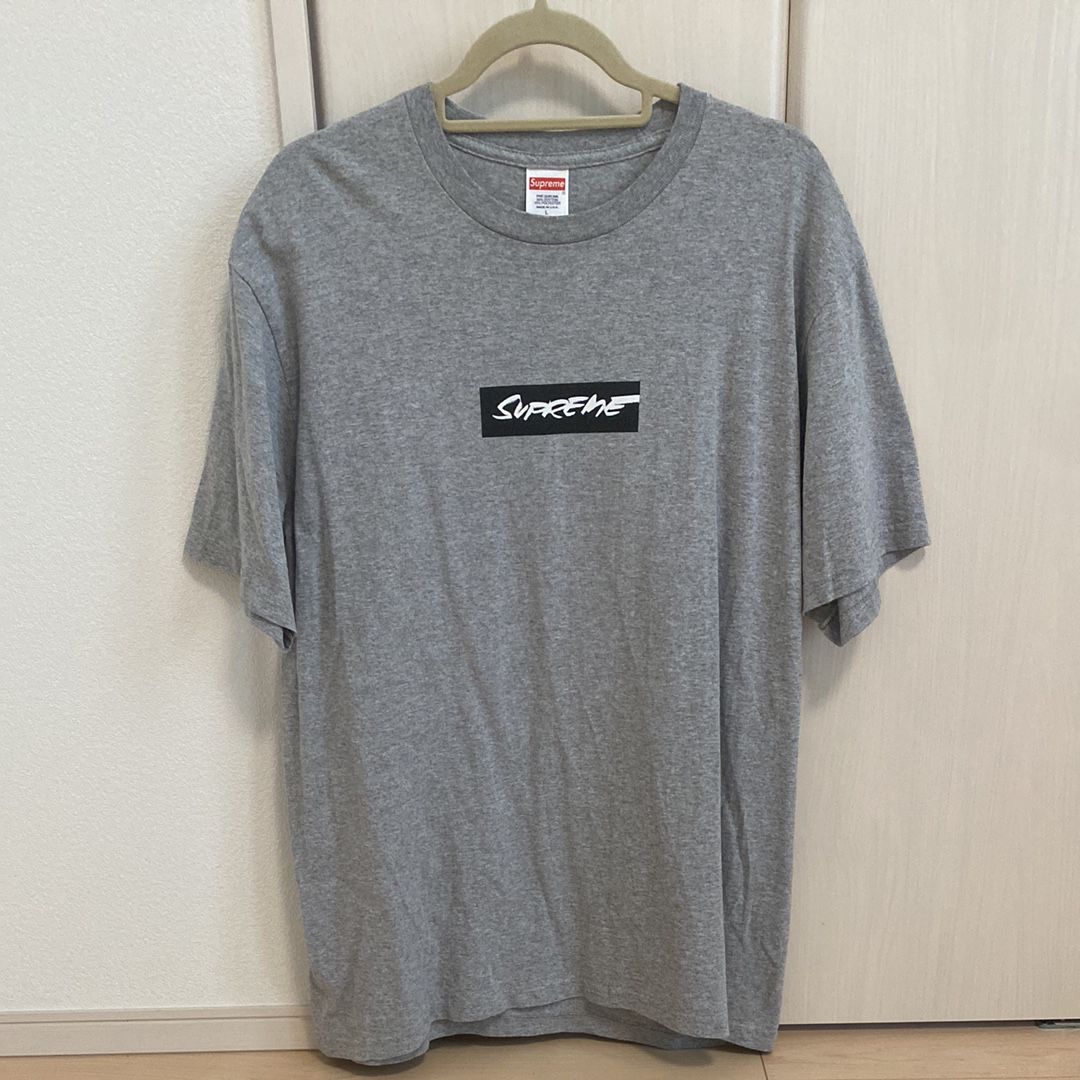 Supreme Futura Box Logo Tee "Grey"