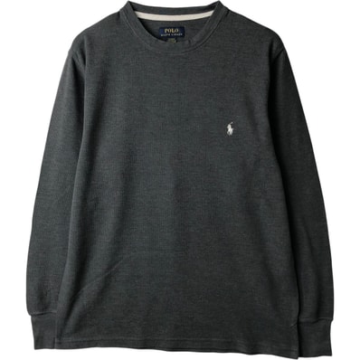 古着 ラルフローレン Ralph Lauren POLO RALPH LAUREN SLEEPWEAR サーマルロングTシャツ メンズL相当/eaa616758