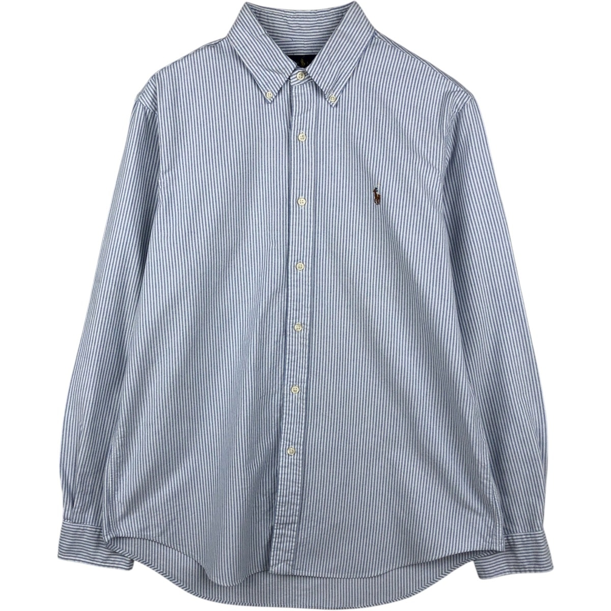古着 ラルフローレン Ralph Lauren 長袖 ボタンダウンストライプシャツ メンズL相当/eaa634498