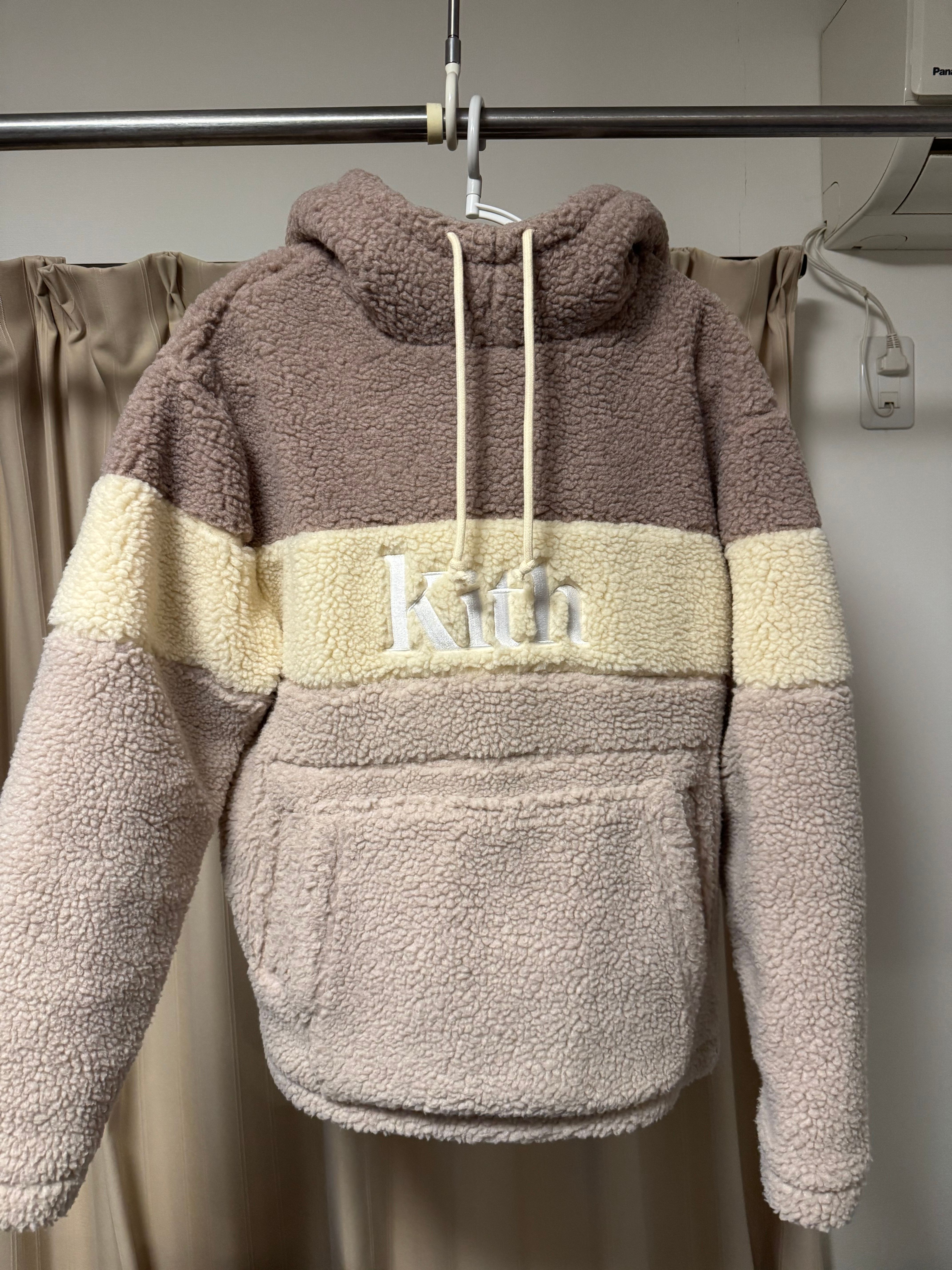 Kith Sherpa Double Pocket Hoodie "Molecule"
