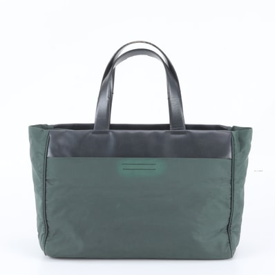 ■美品 プラダ テスート ナイロントート バッグ レザー×ナイロン