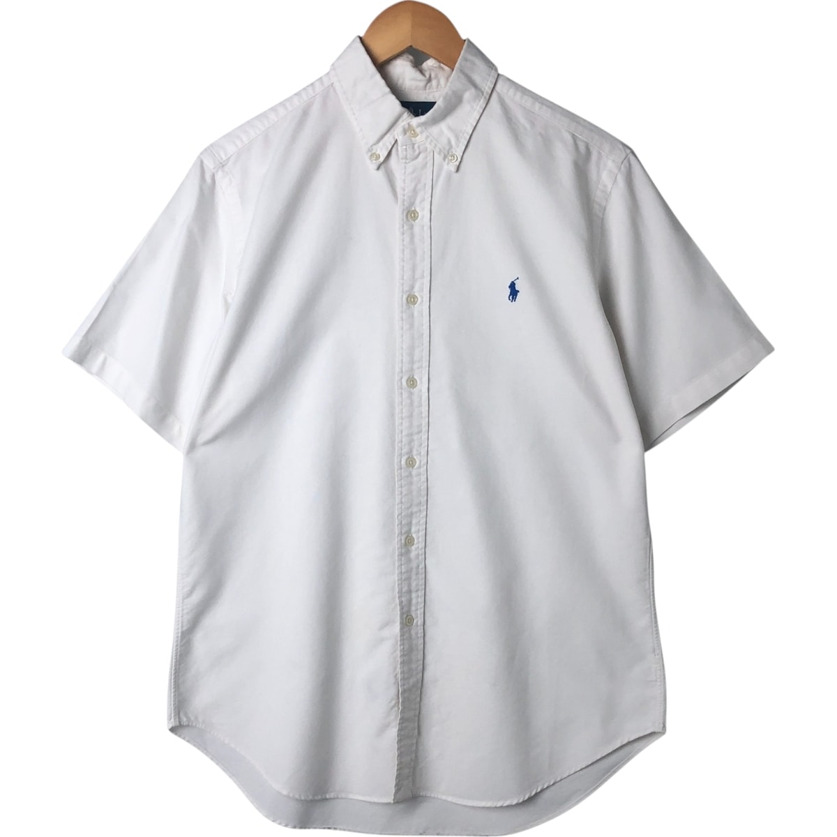 古着 ラルフローレン Ralph Lauren CLASSIC FIT クラシックフィット 半袖 ボタンダウンシャツ メンズM相当/eaa541743