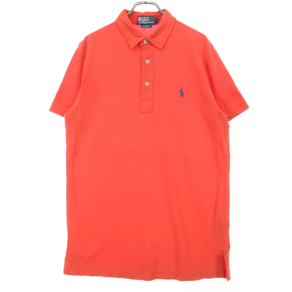 Polo by Ralph Lauren ポロバイラルフローレン ワンポイントロゴ 半袖 ポロシャツ S レッド