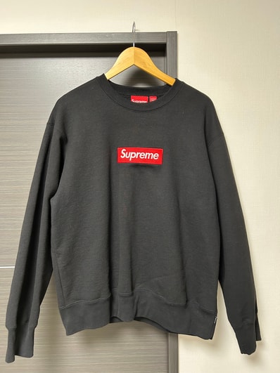 Supreme Box Logo Crewneck "Black" (22FW)