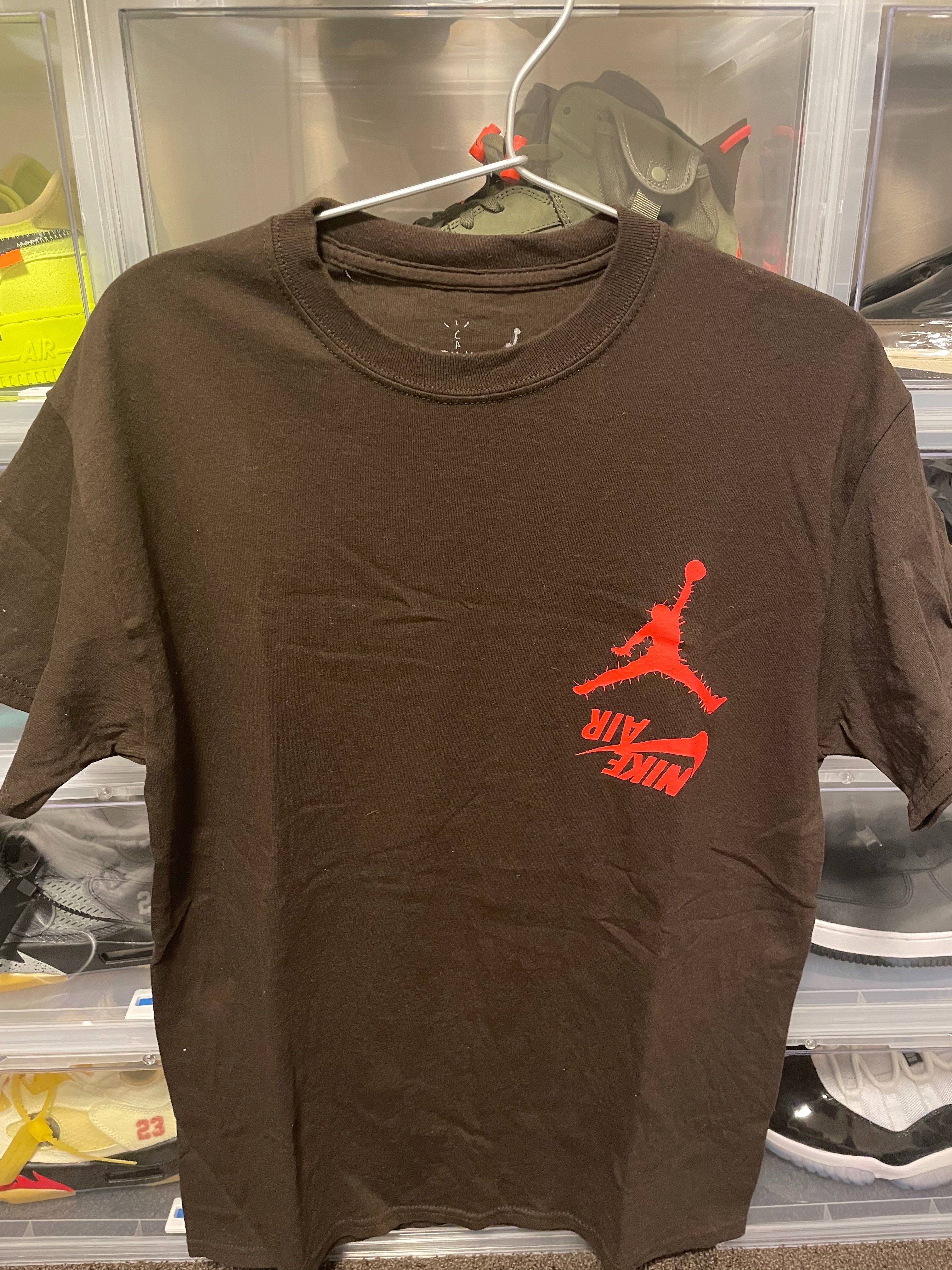 Air Jordan x Travis Cactus Jack Highest T Shirt "Brown"