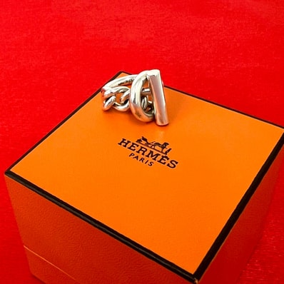 HERMES エルメス クロワゼット リング シルバー925 リング・指輪 9号 シルバー
35464