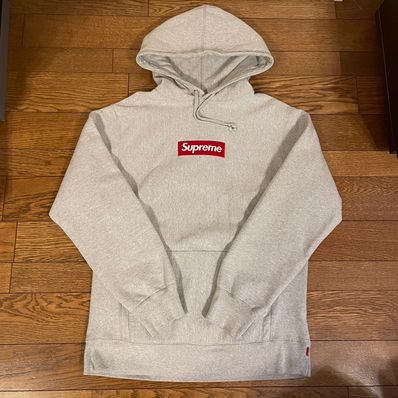 Supreme Box Logo Hooded Sweatshirt "Heather Grey" (16FW)