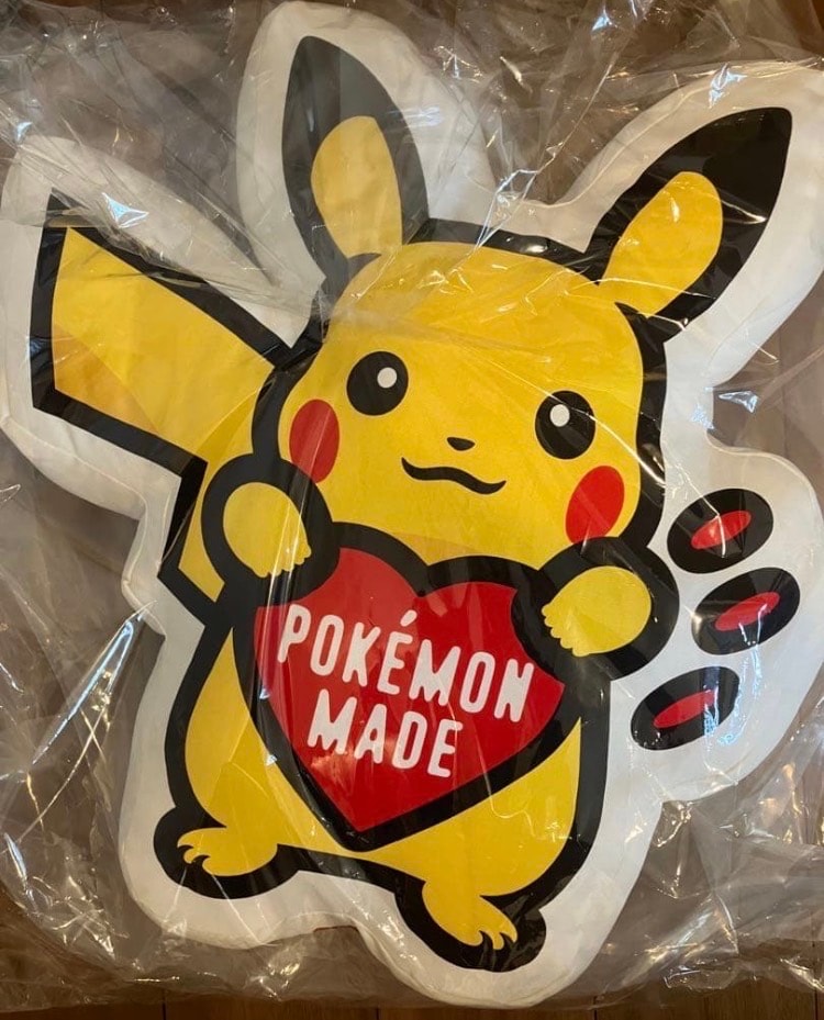 HUMAN MADE x Pokemon Made Cushion (Pikachu) "White"