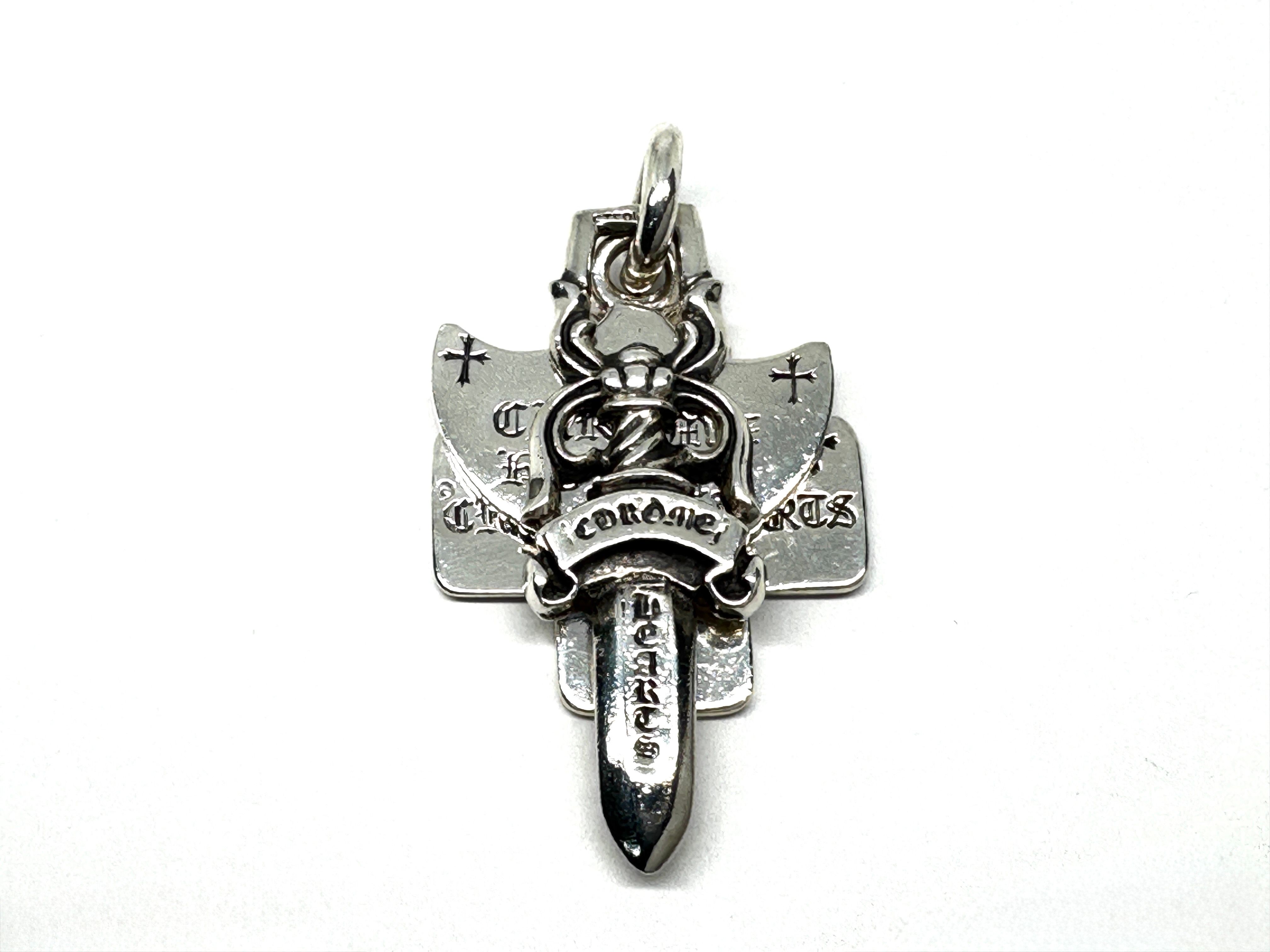Chrome Hearts 3 Trinket Pendant "Silver"