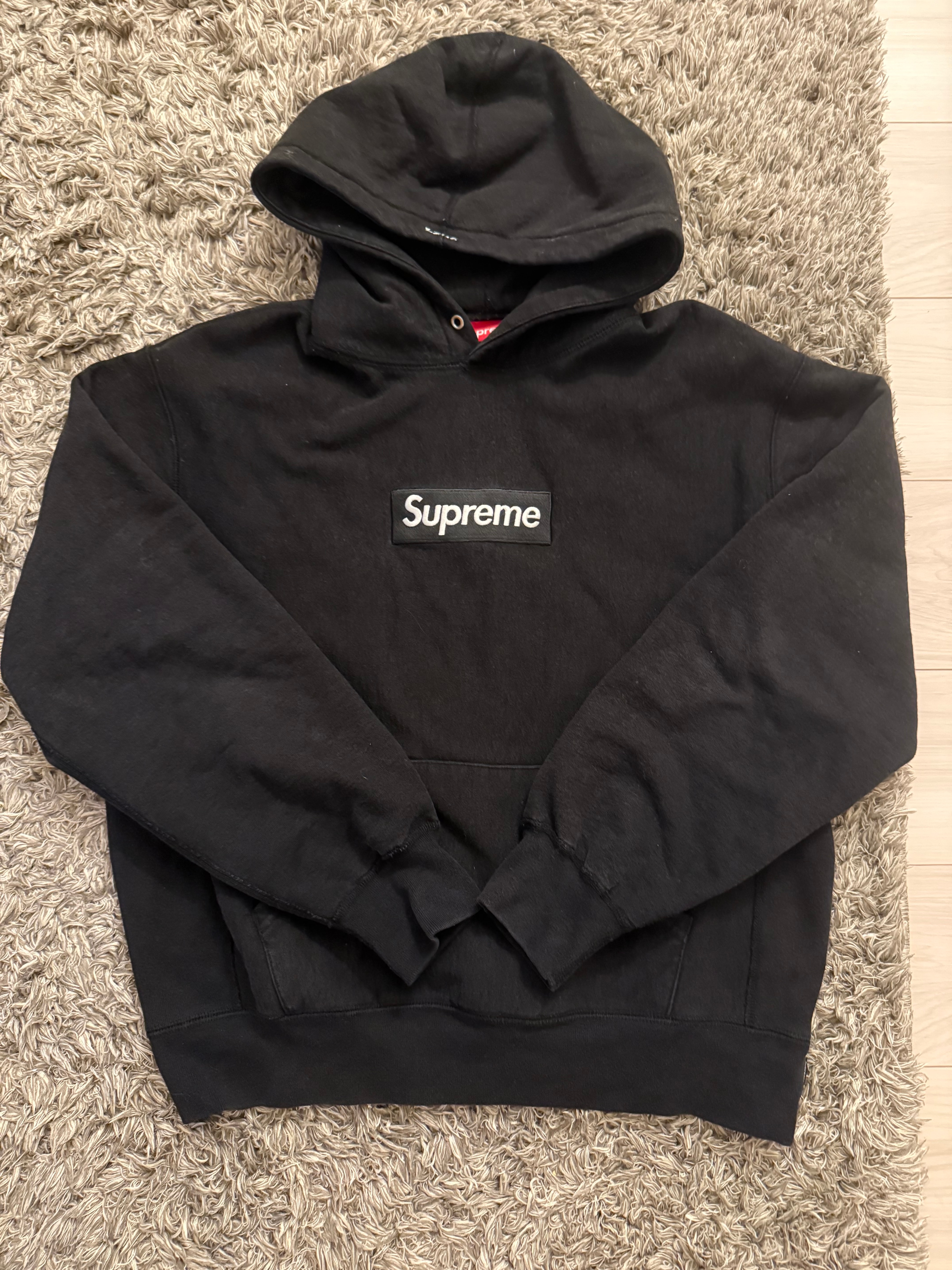 Supreme Box Logo Hooded Sweatshirt "Black" (24FW)