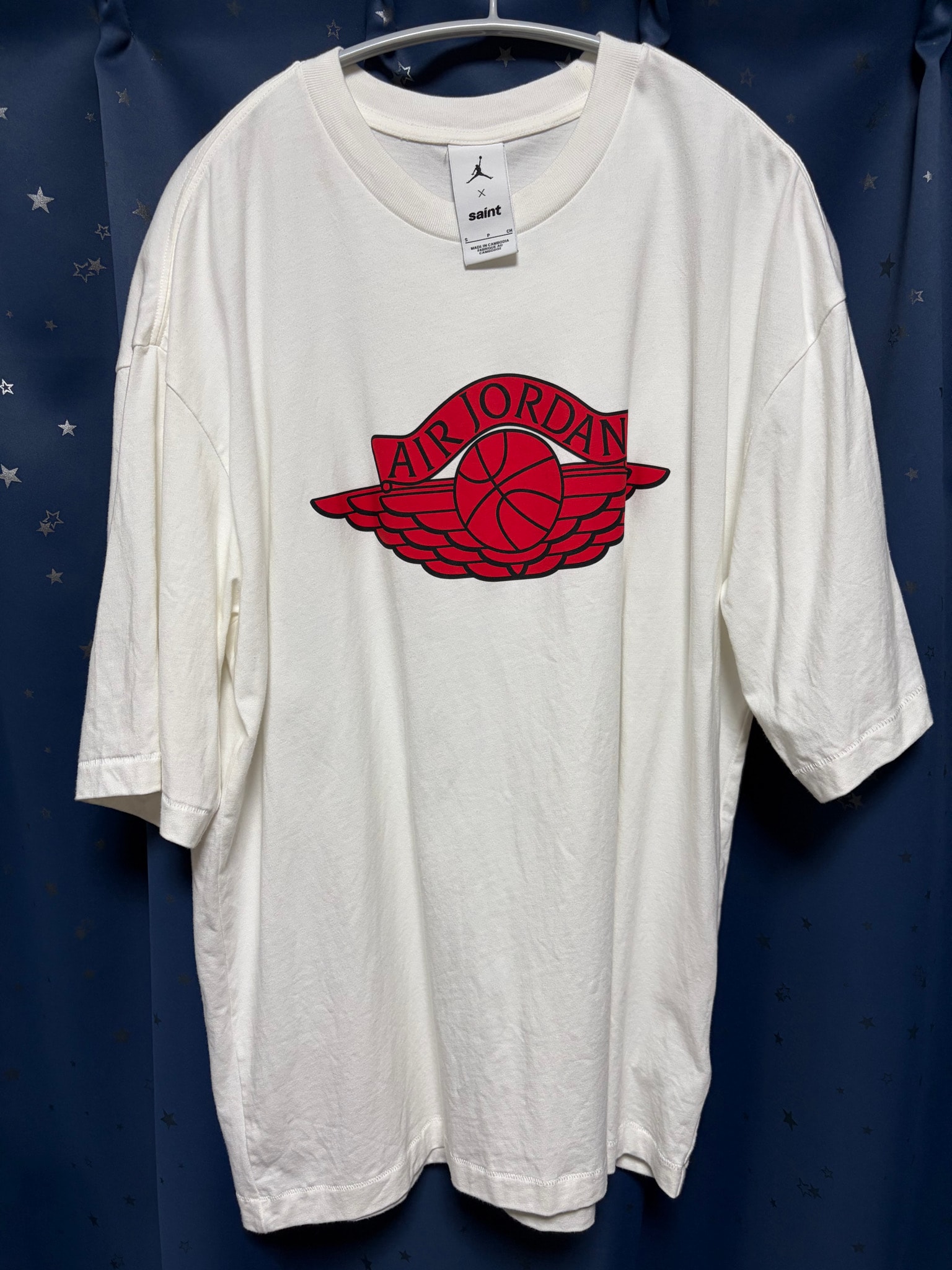 Nike Jordan x SAINT Mxxxxxx M J SM SS Tee "White"
