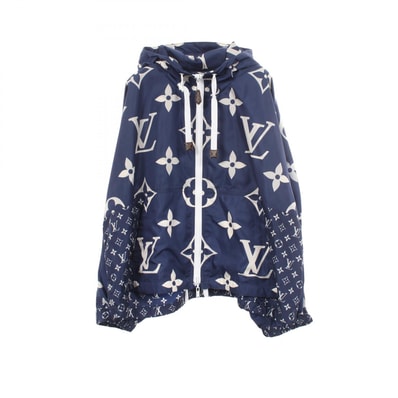 ルイ・ヴィトン LOUIS VUITTON モノグラムバミューダ ナイロンジャケット 衣料品 アウター ナイロン メンズ レディース ブルー系 / ホワイト系 / ブラウン系 FJ0W01UUE 【中古】