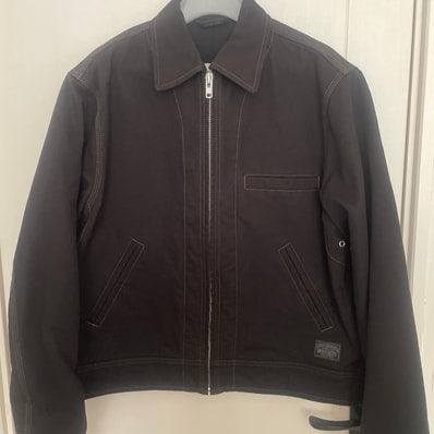 Stussy Work Jacket Collared "Black"