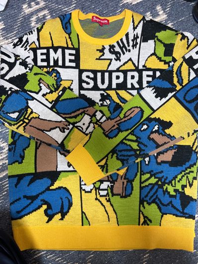 Supreme Cartoon Sweater "Multicolor "
