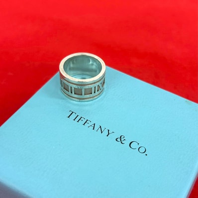 TIFFANY&Co. ティファニー ワイド アトラス リング シルバー925 リング・指輪 11号 シルバー
27883