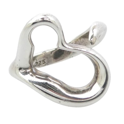 TIFFANY&Co. ティファニー リング オープンハート リング シルバー系 8号【中古】