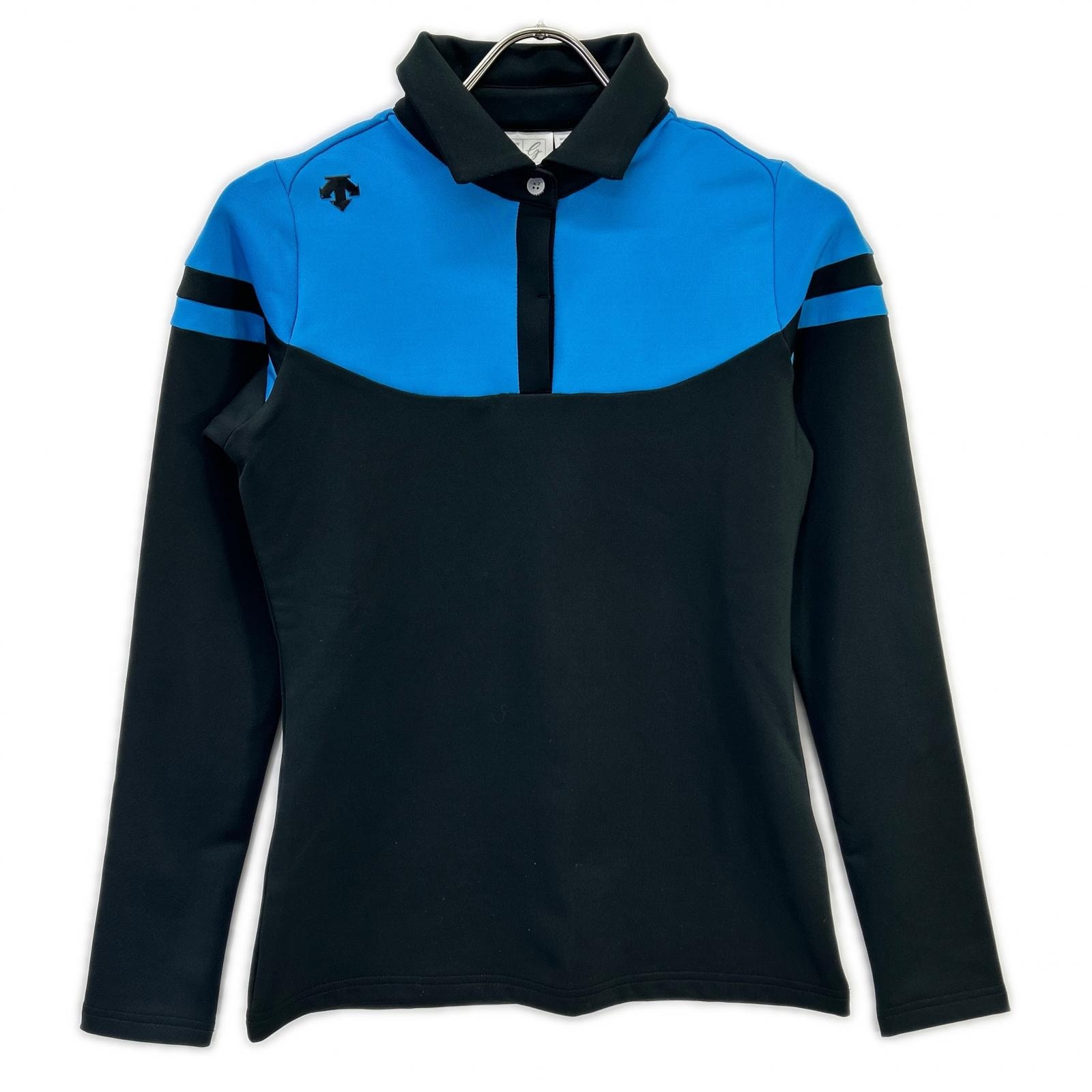 デサント DGWMJB07 ブラック ヒートナビ ロングスリーブシャツ S