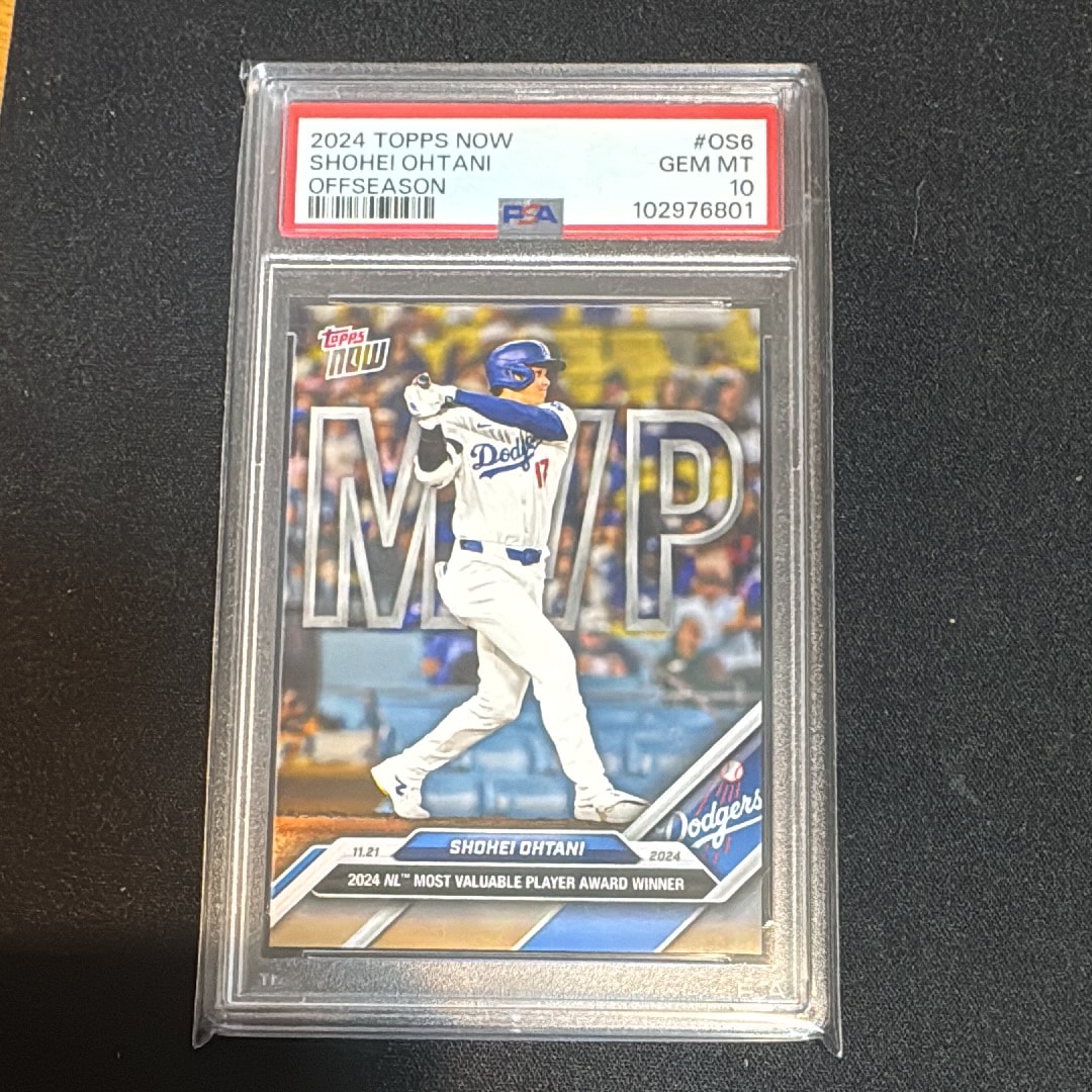 大谷翔平 [OS-6](2024 MLB トップスナウカード「LOOK FOR RELICS and AUTO-RELICS」)