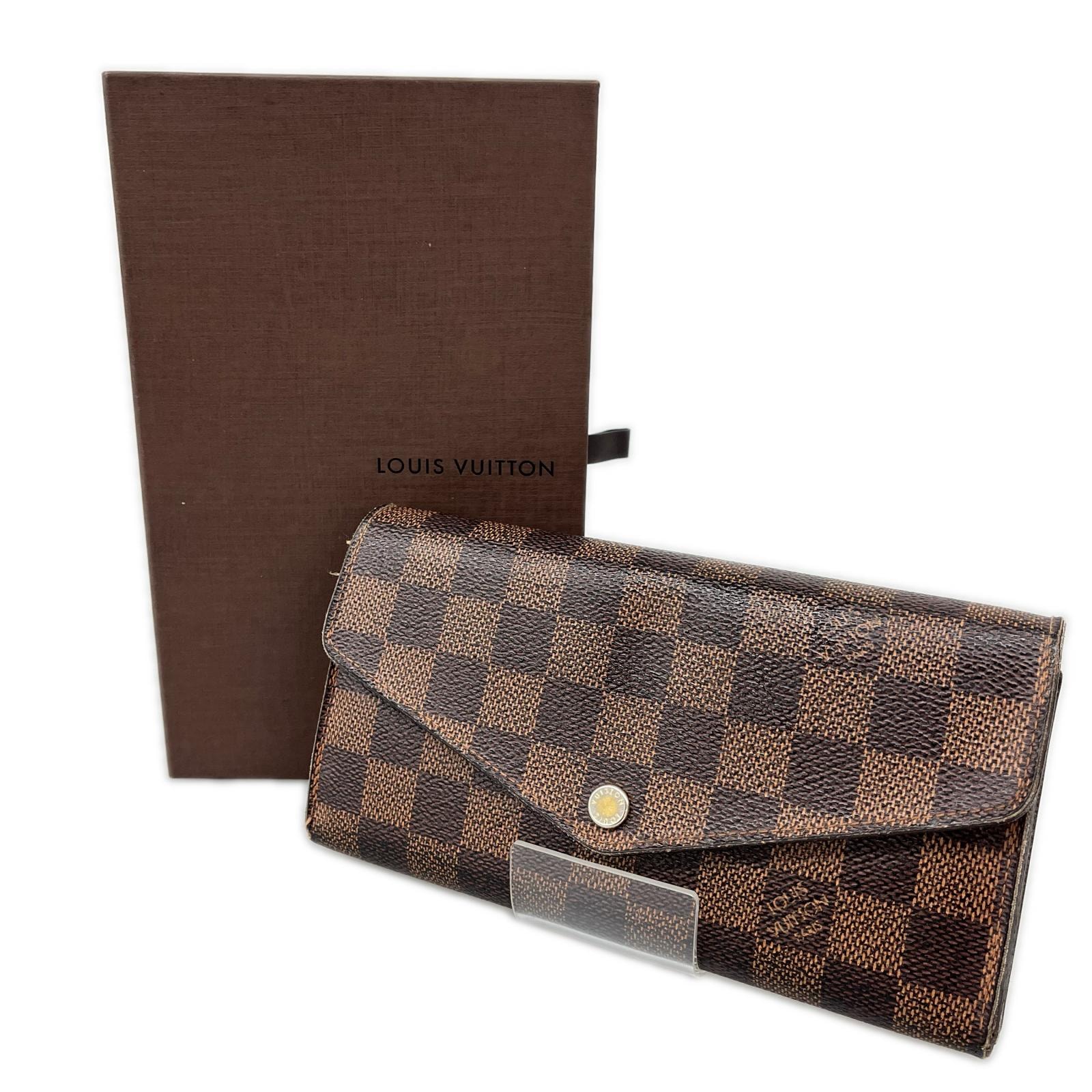LOUIS VUITTON ルイヴィトン ダミエ ポルトフォイユ・サラ 長財布 N63209