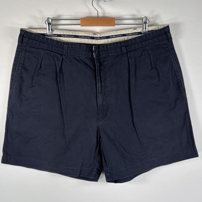 古着 90's/90年代 ポロ・ラルフローレン POLO RALPH LAUREN USA製 ショートパンツ チノパン ポロチノ 大きいサイズ w42 ネイビー メンズ