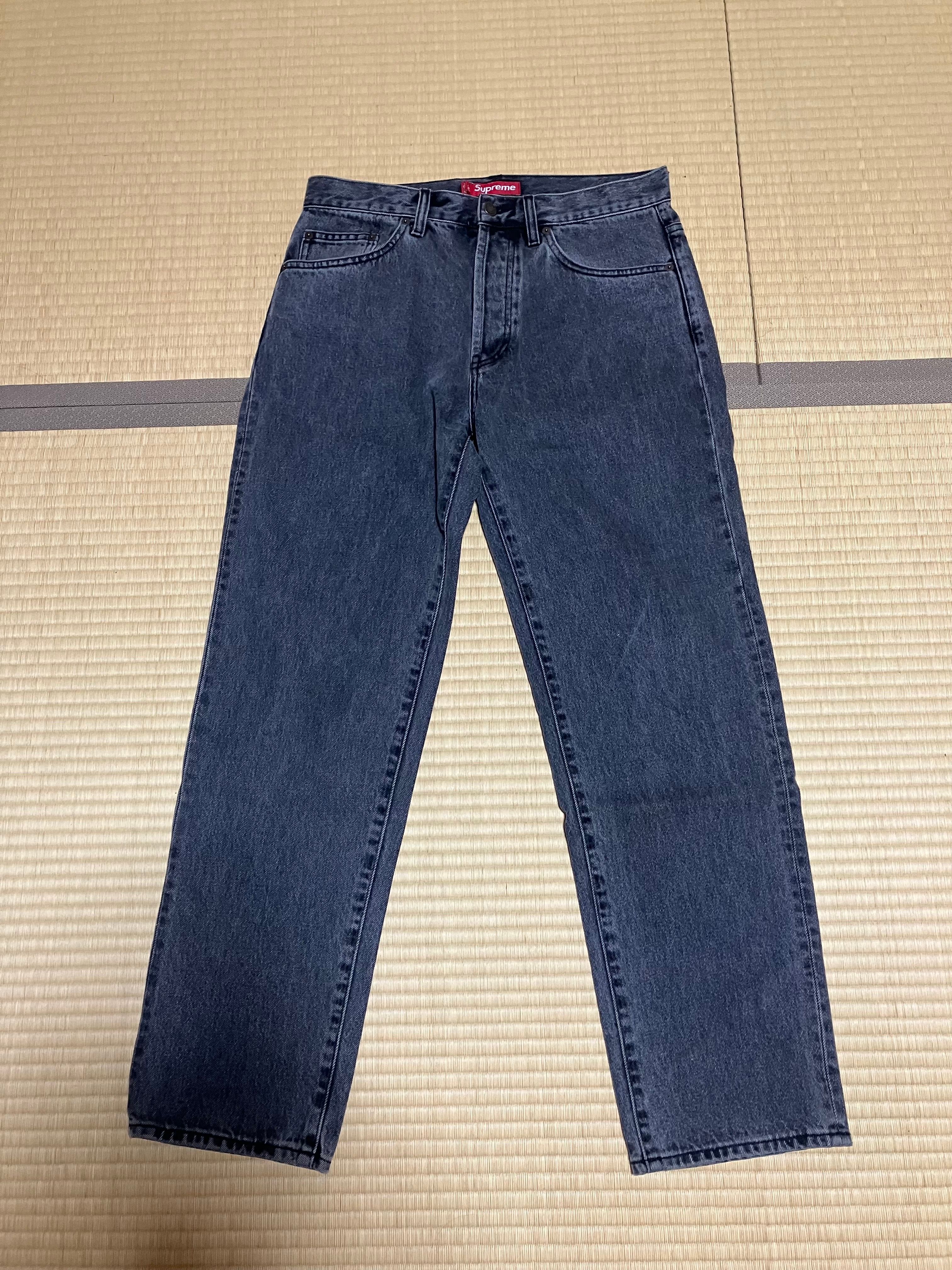 Supreme Regular Jean "Black"(24SS)