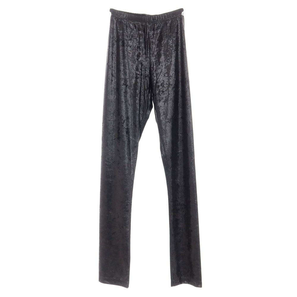 【中古】ジュンヤワタナベ JUNYA WATANABE 2023年秋冬 ポリエステルナイロン レギンスパンツ スキニーパンツ ブラック【サイズXS】【レディース】