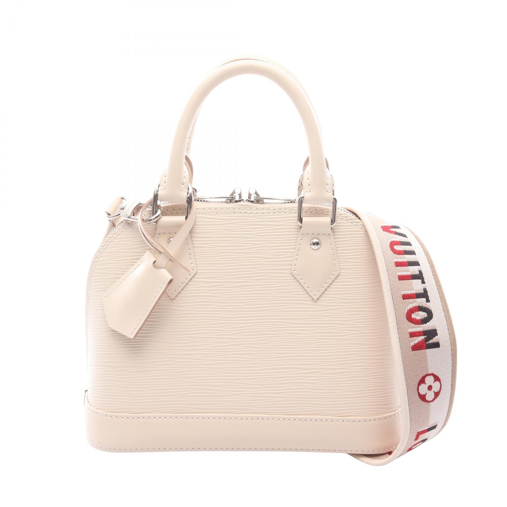 ルイ・ヴィトン LOUIS VUITTON アルマBB 2WAY ハンドバッグ バッグ レザー エピ クオーツ レディース アイボリー系 M58706 【中古】