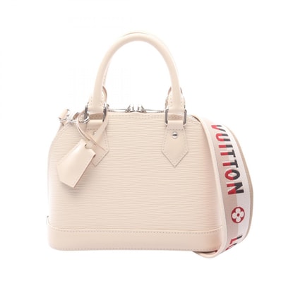 ルイ・ヴィトン LOUIS VUITTON アルマBB 2WAY ハンドバッグ バッグ レザー エピ クオーツ レディース アイボリー系 M58706 【中古】