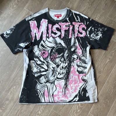 Supreme x The Misfits S/S Top "White"