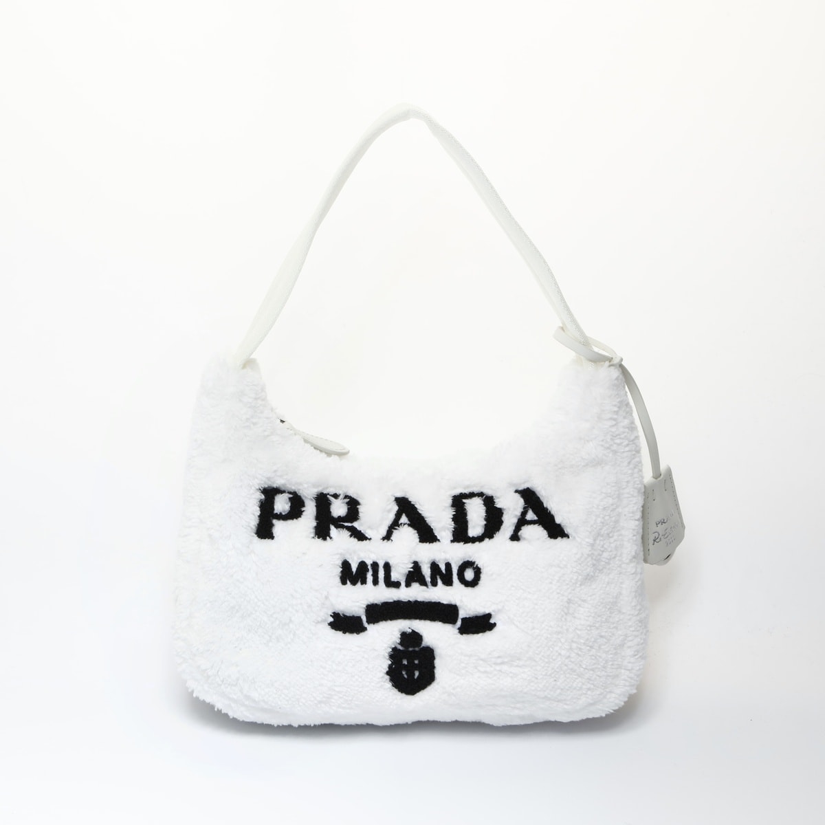プラダ PRADA Re-Edition 2000 SPUGNA ホーボー ショルダーバッグ【中古】